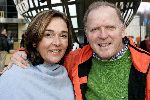 Biddingshuizen 25 maart 2005
opening Walibi World.
Rene v d Kerkhof met Sjan
