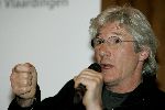 Vlaardingen 11 maart 2005
Persconferentie met Richard Gere ivm geuzenpenning.International campaign for Tibet