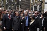 Vlaardingen, 12 Maart 2005 Richard Gere , bekend filmacteur en voor zitter van het ICT