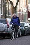 Amsterdam 16 maart 2005
Wim Kok fietst van zijn werk naar huis