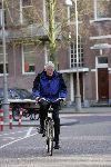 Amsterdam 16 maart 2005
Wim Kok fietst van zijn werk naar huis