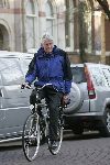 Amsterdam 16 maart 2005
Wim Kok fietst van zijn werk naar huis