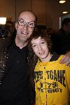 Amsterdam 11 februari 2006
Premiere Andre v Duin in Rai .
Bart Chabot met zoon