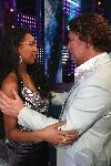 Hilversum 3 februari 2006
Opnames idols vanuit studio 21.
Rafaella met henkjan Smits