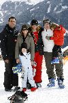 Fiss 19 februari 2006
Ruud Gullit en Estelle Gullit met Maxim en joelle op vakantie.
Marco Borsato met Leontine Borsato en Senna