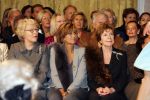 Amsterdam 4 maart 2007
Modeshow Frans Molenaar in het Amstel Hotel. Mevr vv Loon de la Bouchere Sylvia Toth Neelie Kroes en Janneke Brinkman