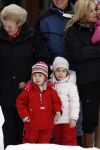 Lech 11 februari 2007
Maxima Prins Willem Alexander Amalia Alexia Koningin Beatrix Prins Constantijn Prinses Laurentien met Prinses Eloise Prins Claus Cazimir en Eleonore op vakatie in Lech.