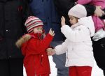Lech 11 februari 2007
Maxima Prins Willem Alexander Amalia Alexia Koningin Beatrix Prins Constantijn Prinses Laurentien met Prinses Eloise Prins Claus Cazimir en Eleonore op vakatie in Lech.