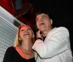 Zandhoven, 3 Maart 2006
Zanger Andy de Wit ( Ad v d Hurk )met zijn nieuwe vriendin Nadia Stevens