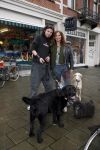 Amsterdam 14 februari 2007
Thierry Duval vraagt Belinda Meuldijk ten huwelijk. Belinda met honden