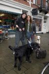 Amsterdam 14 februari 2007
Thierry Duval vraagt Belinda Meuldijk ten huwelijk. Belinda met honden