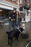 Amsterdam 14 februari 2007
Thierry Duval vraagt Belinda Meuldijk ten huwelijk. Belinda met honden
