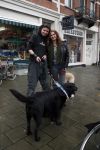 Amsterdam 14 februari 2007
Thierry Duval vraagt Belinda Meuldijk ten huwelijk. Belinda met honden