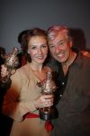Amsterdam 12 maart 2007
Carice v Houten met paul Verhoven bij uitreiking Rembrandts in Panama.