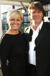 Hilversum 12 maart 2007
Feest voor de 65 e verjaardag van Joop v d Ende in studio 21. Caroline Tensen met vriend Peter Gallas