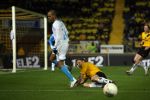 Breda, 28 Februari 2007
NAC-PSV, eindstand 3-0 Wedstrijd KNVB-beker 1/4 finale Seizoen 2006/2007
Diego Tardelli in duel met Rob Penders