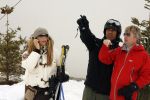 Fiss 25 februari 2007
Ruud Gullit met Estelle Maxim en Joelle en Marco Borsato met Leontien Jada Senna en Luca op wintersport vakantie.