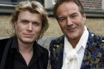 Amsterdam 4 maart 2007
Modeshow Frans Molenaar in het Amstel Hotel. Hans Klok met vriend