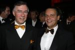 Eindhoven 4 februari 2007
Optreden tatjana bij feest in Dorint Hotel.  Harrie v d Moesdijk met de burgemeester van Eindhoven