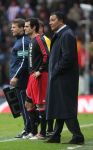 Eindhoven, 18 Maart 2007 Kompetitiewedstrijd PSV-AJAX, eindstand 1-5 Seizoen 2006/2007
Henk ten Cate wordt geintervieuwd bij de invalbeurt van Kenneth Perez