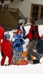 Fiss 25 februari 2007
Ruud Gullit met Estelle Maxim en Joelle en Marco Borsato met Leontien Jada Senna en Luca op wintersport vakantie. Jennemiek Spijkerman met Zoontje
