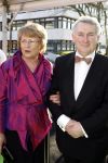 Hilversum 12 maart 2007
Feest voor de 65 e verjaardag van Joop v d Ende in studio 21. Koos Postuma met vrouw