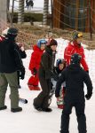 Fiss 25 februari 2007
Ruud Gullit met Estelle Maxim en Joelle en Marco Borsato met Leontien Jada Senna en Luca op wintersport vakantie.