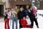 Lech 11 februari 2007
Maxima Prins Willem Alexander Amalia Alexia Koningin Beatrix Prins Constantijn Prinses Laurentien met Prinses Eloise Prins Claus Cazimir en Eleonore op vakatie in Lech.