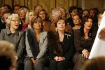 Amsterdam 4 maart 2007
Modeshow Frans Molenaar in het Amstel Hotel. Mevr vv Loon de la Bouchere Sylvia Toth Neelie Kroes en Janneke Brinkman