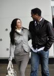 Schiphol 23 maart 2007
Patrick Kluivert en zijn zwangere vriendin Rossana Lima op schiphol .