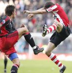 Eindhoven, 18 Maart 2007 Kompetitiewedstrijd PSV-AJAX, eindstand 1-5 Seizoen 2006/2007
Phillip Cocu
