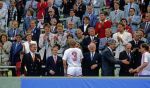 Munchen, 25 Juni 1988 Finale Europees Kampioenschap 1988
Nederland-Rusland met een eindstand van 2-0
Pieter v Vollenhoven, Prins Pieter Christiaan,Andre v d Louw, Ruud Lubbers