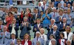 Munchen, 25 Juni 1988 Finale Europees Kampioenschap 1988
Nederland-Rusland met een eindstand van 2-0
Hans v d Broek, Prins Friso EK 1988