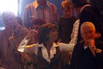 Hilversum 17 maart 2007
Eerste aflevering van So you wannabe a popstar van sbs 6. rachel Hazes met haar ouders op de tribune voor haar dochter Roxeanne die mee doet