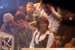 Hilversum 17 maart 2007
Eerste aflevering van So you wannabe a popstar van sbs 6. rachel Hazes met haar ouders op de tribune voor haar dochter Roxeanne die mee doet