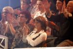 Hilversum 17 maart 2007
Eerste aflevering van So you wannabe a popstar van sbs 6. rachel Hazes met haar ouders op de tribune voor haar dochter Rozeanne die mee doet