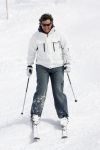 Zurs 27 februari 2007
Rene Froger en natasja op wintersport met hun zoons Diedier en maxim.