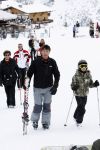 Lech 27 februari 2007
Rick Engelkes met zijn vrouw Annemarie en dochter op wintersport vakantie.