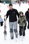 Lech 27 februari 2007
Rick Engelkes met zijn vrouw Annemarie en dochter op wintersport vakantie.