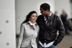 Schiphol 23 maart 2007
Patrick Kluivert en zijn zwangere vriendin Rossana Lima op schiphol .