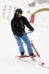 Fiss 26 februari 2007
Ruud Gullit en Marco Borsato op speciale ski's. Trikke skki. De Trikke skki is in america een enorme rage en Marco en Ruud probeerden hem uit.