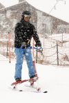 Fiss 26 februari 2007
Ruud Gullit en Marco Borsato op speciale ski's. Trikke skki. De Trikke skki is in america een enorme rage en Marco en Ruud probeerden hem uit.