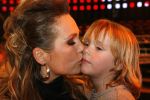 Hilversum 16 maart 2007
Opnames sbs6 programma So you wannabe a popstar. Tanja Jess en zoontje billy