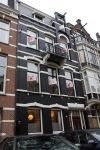 Amsterdam 18 februari 2007
Huis Bastiaan Ragas en Tooske Breugem versierd vanwege geboorte dochter.