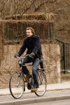 Amsterdam 7 februari 2007
Victo Reinier op de fiets