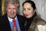 Amsterdam 4 maart 2007
Modeshow Frans Molenaar in het Amstel Hotel. Willibrord Frequin met vriendin Susan