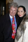 Amsterdam 4 maart 2007
Modeshow Frans Molenaar in het Amstel Hotel. Willibrord Frequin met vriendin Susan