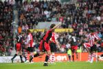 Eindhoven, 18 Maart 2007 Kompetitiewedstrijd PSV-AJAX, eindstand 1-5 Seizoen 2006/2007
Zdenek Grygera blij na de 0-1
