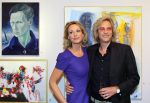 Amsterdam, 3 Maart 2010
Adam Curry en Mickey Hoogendijk nij Christie's Veilinghuis bij de schilderijen van haar stiefvader Roelof Frankot
Foto Peter Smulders BV