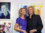 Amsterdam, 3 Maart 2010
Adam Curry en Mickey Hoogendijk nij Christie's Veilinghuis bij de schilderijen van haar stiefvader Roelof Frankot
Foto Peter Smulders BV